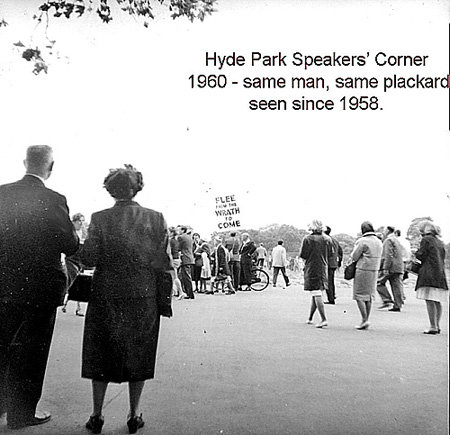 Speaker's Corner Flee the Wtrathn to Come